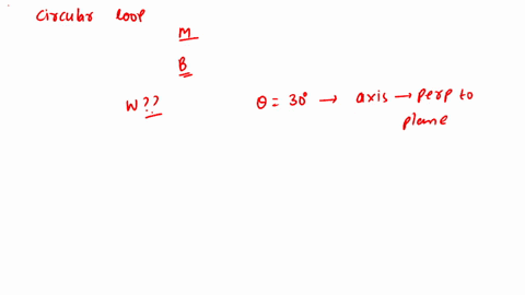 a-circular-current-loop-of-magnetic-moment-m-is-in-an-arbitrary-orientation-in-an-external-magnetic-
