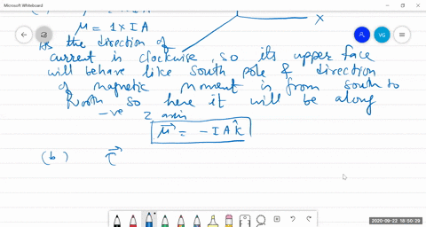 a-circular-loop-of-wire-with-area-a-lies-in-the-x-y-plane-as-viewed-along-the-z-axis-looking-in-th-2