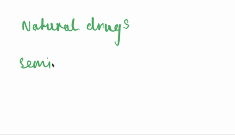give-an-example-of-a-natural-drug-a-semisynthetic-drug-and-a-synthetic-drug