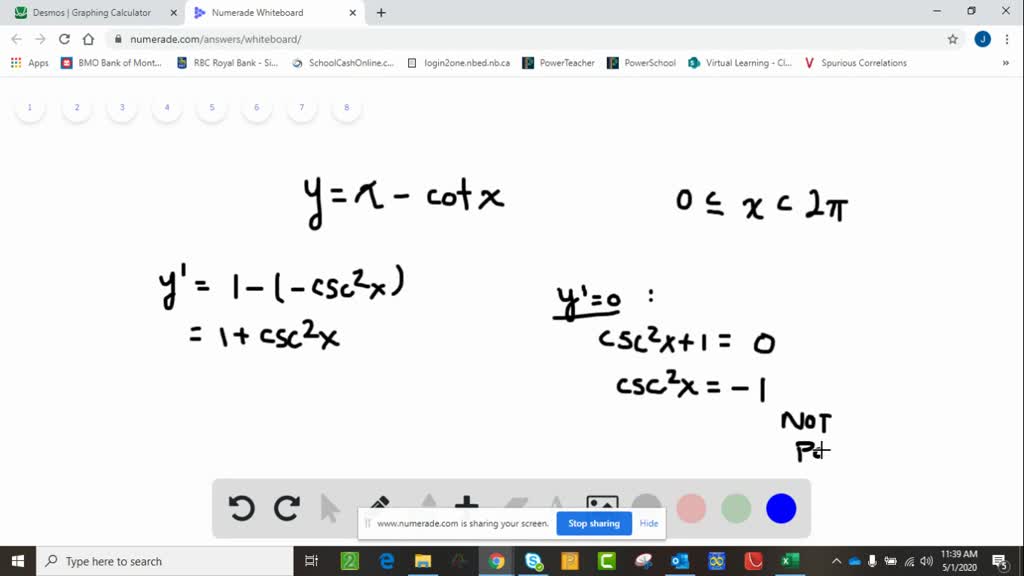 calculus-find-the-points-on-the-given-curve-where-the-tangent-line-is