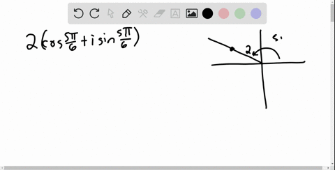 write-each-complex-number-in-rectangular-form-2leftcos-frac5-pi6i-sin-frac5-pi6right
