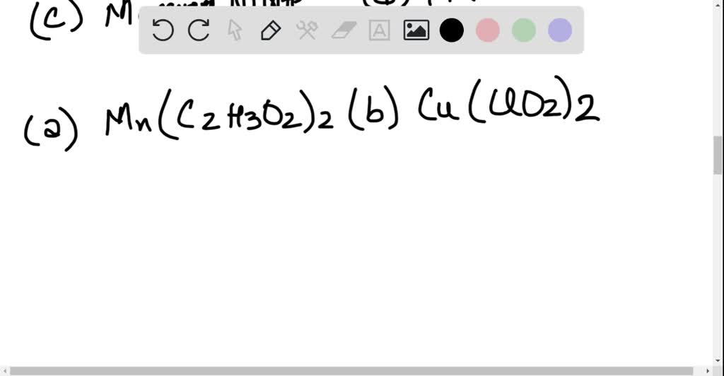 SOLVEDProvide the formula for each of the following ternary ionic