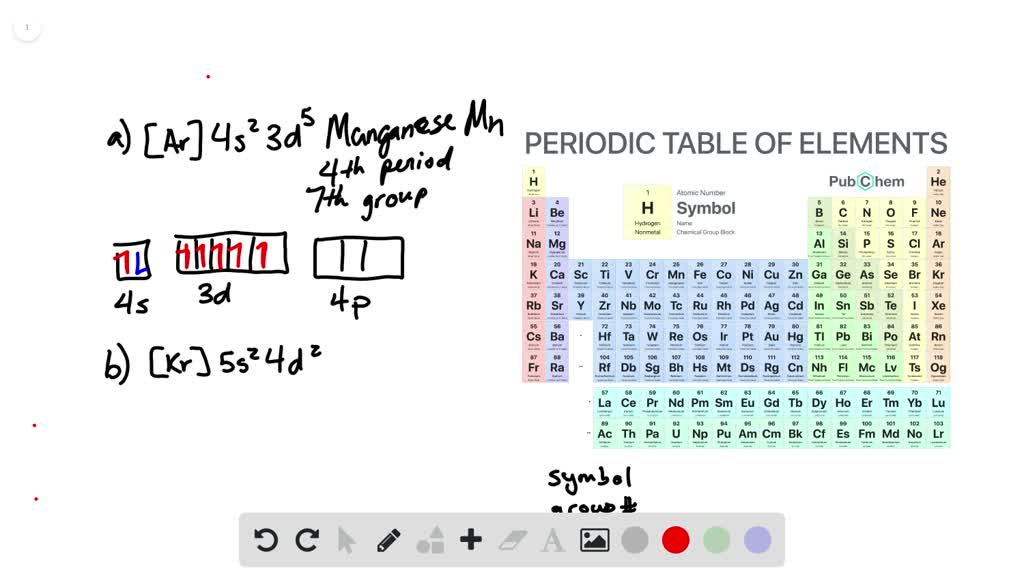 SOLVED:Draw the partial (valence-level) orbital diagram, and write the ...