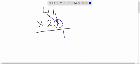multiply-beginarrayr-41-times-21-hline-endarray