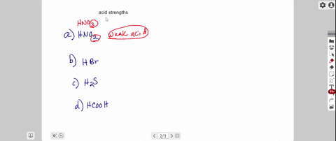 classify-each-as-a-strong-or-weak-acid-a-hno-b-mathrmhbr-c-mathrmh_2-mathrms-d-mathrmhcooh