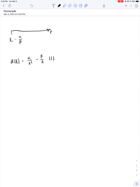 a-proton-with-mass-m-moves-in-one-dimension-the-potential-energy-function-is-uxleftalpha-x2right-bet