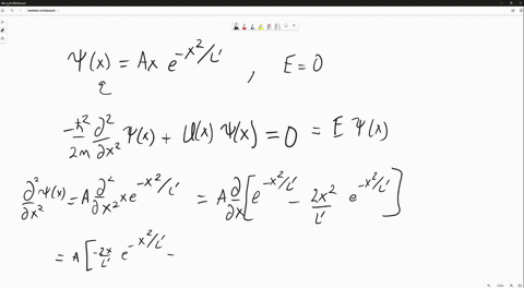 in-a-region-of-space-a-quantum-particle-with-zero-total-energy-has-a-wave-function-psixa-x-e-x2-lpri