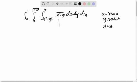 evaluate-the-iterated-integral-after-changing-coordinate-systems-int_01-int_0sqrt1-x2-int_1-x2-y24-s