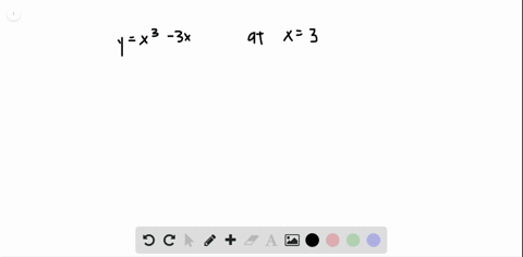 find-the-equation-of-the-tangent-to-the-graph-of-yx3-3-x-at-x3-2