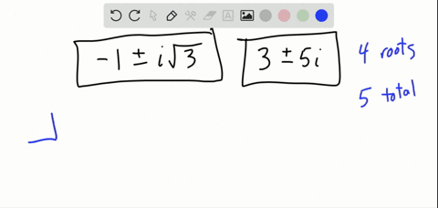an-equation-is-given-followed-by-one-or-more-roots-of-the-equation-in-each-case-determine-the-rem-35
