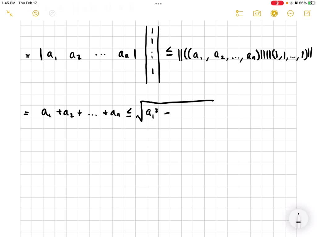 By choosing the correct vector b in the Schwarz inequality, prove that