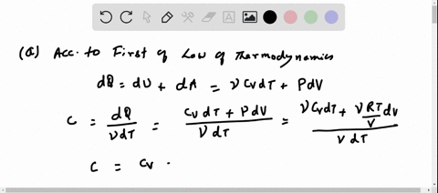 a-by-the-first-law-of-thermodynamics-d-qd-ud-av-c_v-d-tp-d-v-molar-specific-heat-according-to-defini