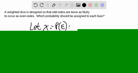 assigning-probabilities-a-die-is-weighted-so-that-an-odd-numbered-face-is-twice-as-likely-to-occur-2