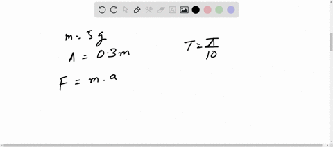 a-body-having-mass-5-mathrmg-is-executing-shm-with-an-amplitude-of-03-mathrmm-if-the-periodic-time-o