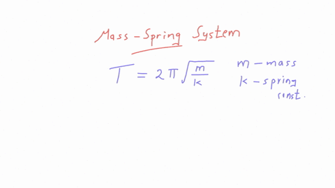 would-the-period-of-a-mass-spring-system-be-different-on-the-moon-than-it-is-on-the-earth-explain