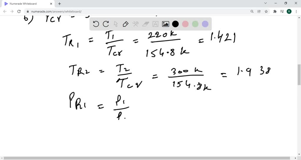 Determine the enthalpy change and the entropy change of oxygen per unit ...