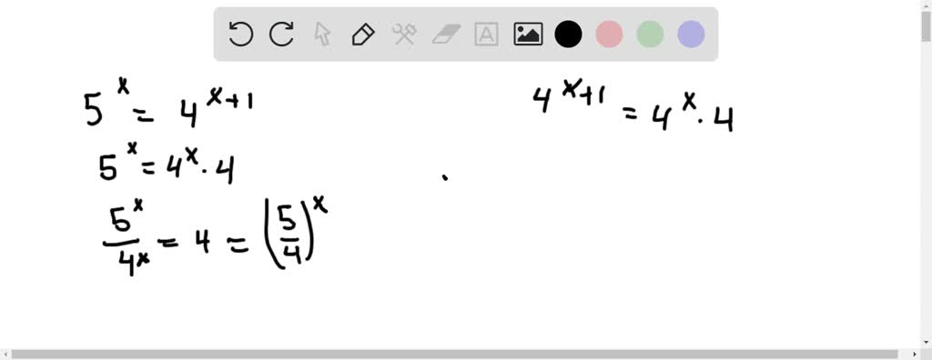 SOLVED: ? Exponential Equations (a) Find the exact solution of the ...