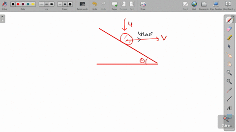 a-ball-after-falling-through-a-distance-h-collides-with-an-inclined-plane-of-inclination-theta-as--2