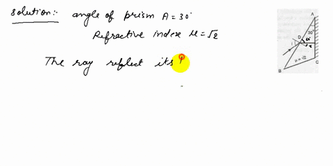 the-prism-shown-in-the-figure-has-one-side-silvered-the-angle-of-the-prism-is-30circ-and-musqrt2-wha