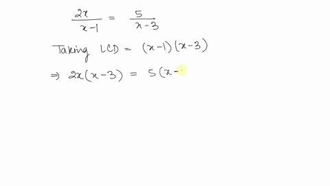 solve-frac2-xx-1frac5x-3