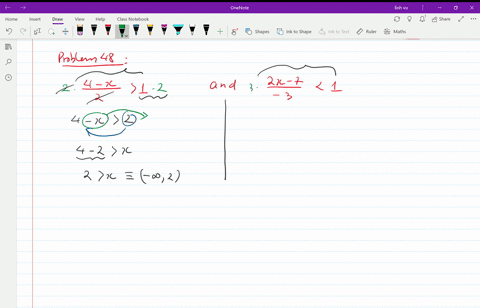 solve-each-compound-inequality-write-the-solution-set-using-interval-notation-and-graph-it-frac4-x21