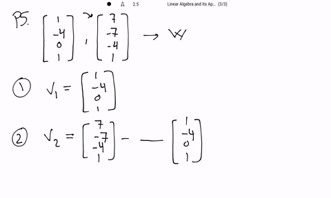 in-excrcises-1-6-the-given-set-is-a-basis-for-a-subspace-w-use-the-gram-schmidt-process-to-produce-6