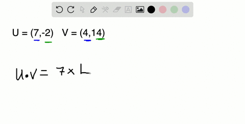 determine-if-the-pair-of-vectors-given-are-orthogonal-mathbfulangle-7-2rangle-mathbfvlangle-414rangl