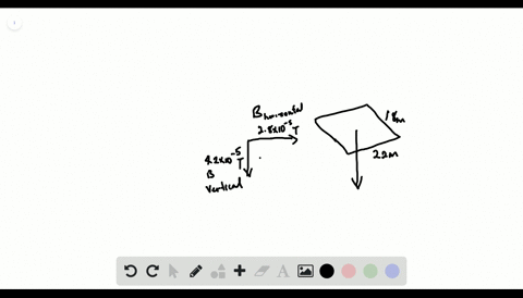 find-the-magnitude-of-the-magnetic-flux-through-the-floor-of-a-house-that-measures-22-mathrmm-by-18-