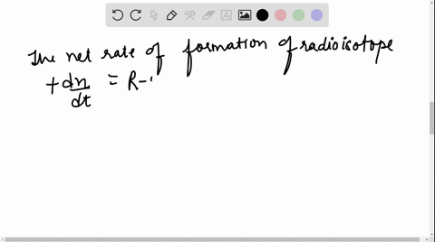 a-radioactive-isotope-is-being-produced-at-a-constant-rate-mathrmd-n-mathrmd-tr-in-an-experiment-the