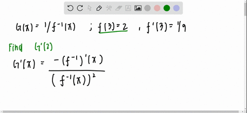 suppose-f-1-is-the-inverse-function-of-a-differentiable-function-f-and-let-gx1-f-1x-if-f32-and-fprim