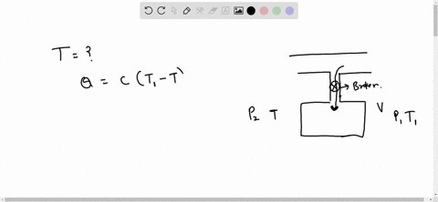 develop-equations-which-may-be-solved-to-give-the-final-temperature-of-the-gas-remaining-in-a-tank-a