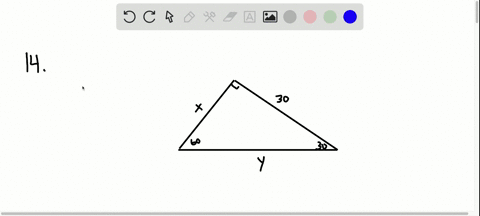 find-the-lengths-labeled-x-and-y-in-each-of-these-30circ-60circ-right-triangles-figure-cant-copy-5