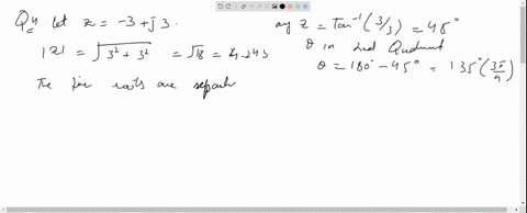 find-the-fifth-roots-of-3j-3-in-polar-form-and-in-exponential-form