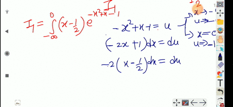 evaluate-each-improper-integral-whenever-it-is-convergent-int_-inftyinftyleftx-frac12right-e-x2x-1-2