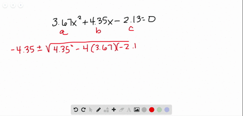 use-the-quadratic-formula-and-a-calculator-to-solve-each-equation-round-answers-to-three-decimal-p-6