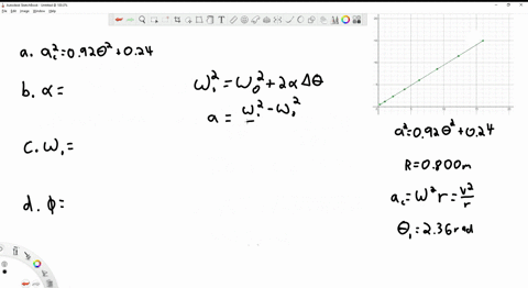 988circ-data-you-are-analyzing-the-motion-of-a-large-flywheel-that-has-radius-0800-mathrmm-in-one-te