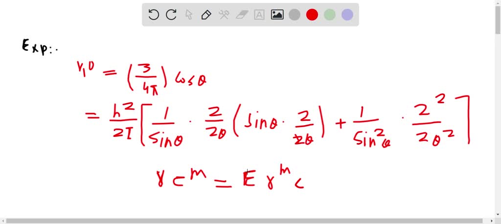 SOLVED:The Schrödinger equation for a rigid body that is constrained to ...