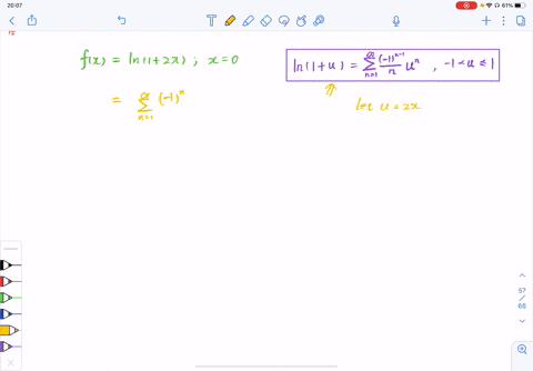 find-the-taylor-series-of-each-function-at-the-indicated-number-give-the-interval-of-convergence--15