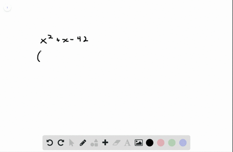 what-is-the-factored-form-of-x2x-42-beginarraylllltext-a-x-7x-6-text-b-x-7x6-text-c-x7x-6-text-d-x7x