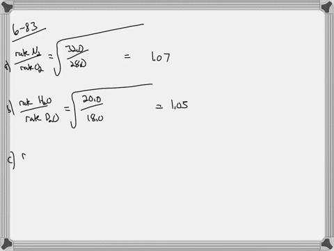 what-are-the-ratios-of-the-diffusion-rates-for-the-pairs-of-gases-a-mathrmn_2-and-mathrmo_2-b-math-2