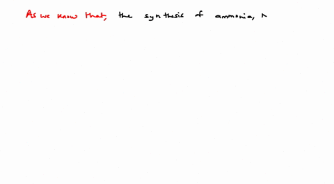 what-is-the-habers-process-a-the-synthesis-of-hydrazine-mathrmn_2-mathrmh_4-b-the-synthesis-of-nitri
