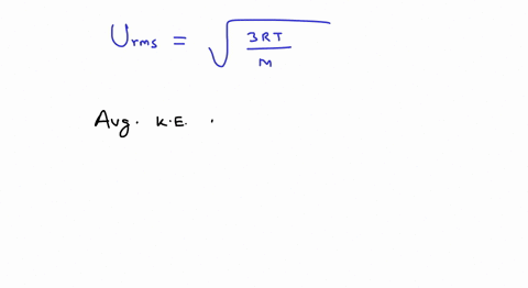 the-root-mean-square-velocity-of-one-mole-of-a-monoatomic-gas-having-molar-mass-mathrmm-is-urms-the-