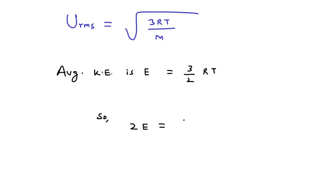 solved-the-root-mean-square-velocity-of-one-mole-of-a-monoatomic-gas