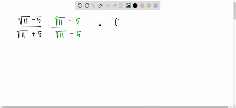 in-exercises-75-92-rationalize-each-denominator-simplify-if-possible-fracsqrt11-sqrt5sqrt11sqrt5