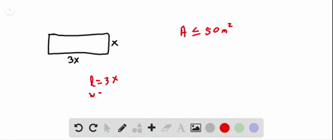 the-area-of-the-rectangle-is-less-than-or-equal-to-50-square-meters-write-an-inequality-for-the-area