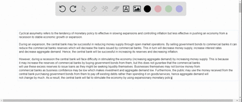 what-do-economists-mean-when-they-say-that-monetary-policy-can-exhibit-cyclical-asymmetry-why-is-thi