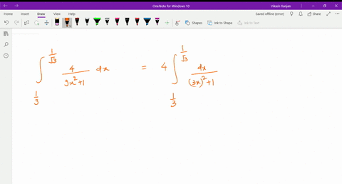 use-a-change-of-variables-to-evaluate-the-following-definite-integrals-int_1-31-sqrt3-frac49-x21-d-x