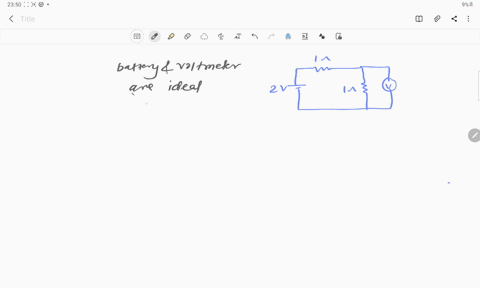 in-the-given-circuit-voltmeter-and-the-electric-cell-are-ideal-the-reading-of-voltmeter-is-a-1-mathr