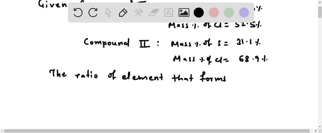 SOLVED:Show, with calculations, how the following data illustrate the ...