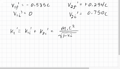 a-using-the-relativistically-correct-final-velocities-for-the-collision-shown-in-figure-221-aleftv_1